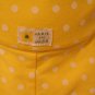 Janie & Jack Child Reversible Sun Hat Green daisy yellow polka dot w/adjust ties