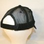 Disney Pixar Piston Cup Lightning McQueen Child Black Mesh Adjustable Cap Hat