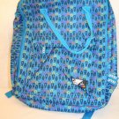 Yoobi "I am OTHER" Top Handle School Backpack Blue Yellow Orange shapes 17x15"