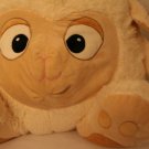 EXTRA-LARGE Hug & Luv Off-white/cream Sheep Lamb Bed Back Pillow Plush 25"x23"
