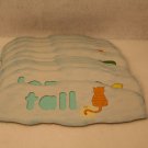 Cranium Polar Bear A-B-C Spelling Game Replacement 14 Word Cards 2006
