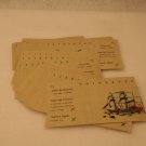 Battleship Command Pirates of the Caribbean Game Replacement Ship Cards 2006
