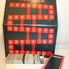 Whatzit Game Replacement Red Black Game Board & Cards Milton Bradley 1987 VTG