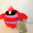 Jay at Play Mushabelly Mushkin Chatter Grumble Squeezable Red Cardinal Rose