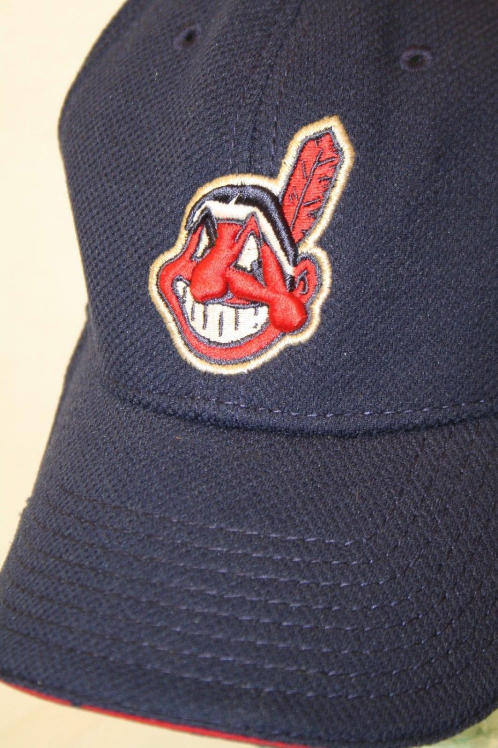 Cleveland Indians Chief Wahoo New Era Navy Blue Lg-XL Batting Practice Cap  Hat