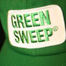Green Sweep Swingster KC MO Green white patch mesh snapback Dad Trucker cap hat
