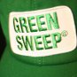 Green Sweep Swingster KC MO Green white patch mesh snapback Dad Trucker cap hat