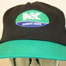 VTG 90s Sandoz Seeds K Products patch Black Green snapback Dad Trucker cap hat