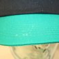 VTG 90s Sandoz Seeds K Products patch Black Green snapback Dad Trucker cap hat