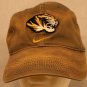 Mizzou TIGERS Univ-MO Nike embroidered logo strapback faded Brown Ombre cap hat