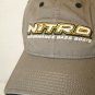 Bass Pro Shops Nitro Bass Boats Embroidered Logo Gray Strapback Trucker Dad Cap