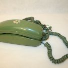 Western Electric Bell System Round Button Retro Green Trimline Telephone TV prop