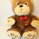 General Creation Storytelling Talking Plush Baby Bear ONLY 2001 Red Hat Tested