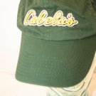 Cabela's Dark Green Yellow Embroidered Strapback Hunter Trucker Dad Cap Hat
