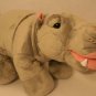 Build A Bear Workshop Hippopotamus Plush Gray Pink 14" Soft Toy Stuffed Animal