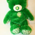 Build a Bear Workshop St. Patrick's Day Irish Shamrock Green Teddy 17" Plush Toy