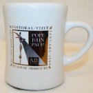 Pope John Paul Pastoral Visit  Archdiocese St Louis MO 1999 Coffee Tea Cup Mug
