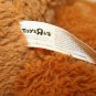 Toys R Us GINORMOUS 48" Brown Teddy Bear w/Green & red Christmas Scarf Plush