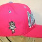North Carolina Tar Heels Embroider Logo Hot PInk Fuchsia Zephyr SnapbackHat Cap