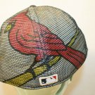 STL Cardinals MLB New Era 59fifty fitted 7 5/8 Red Black Mesh Logo Dad Cap Hat