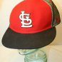 STL Cardinals MLB New Era 59fifty fitted 7 5/8 Red Black Mesh Logo Dad Cap Hat
