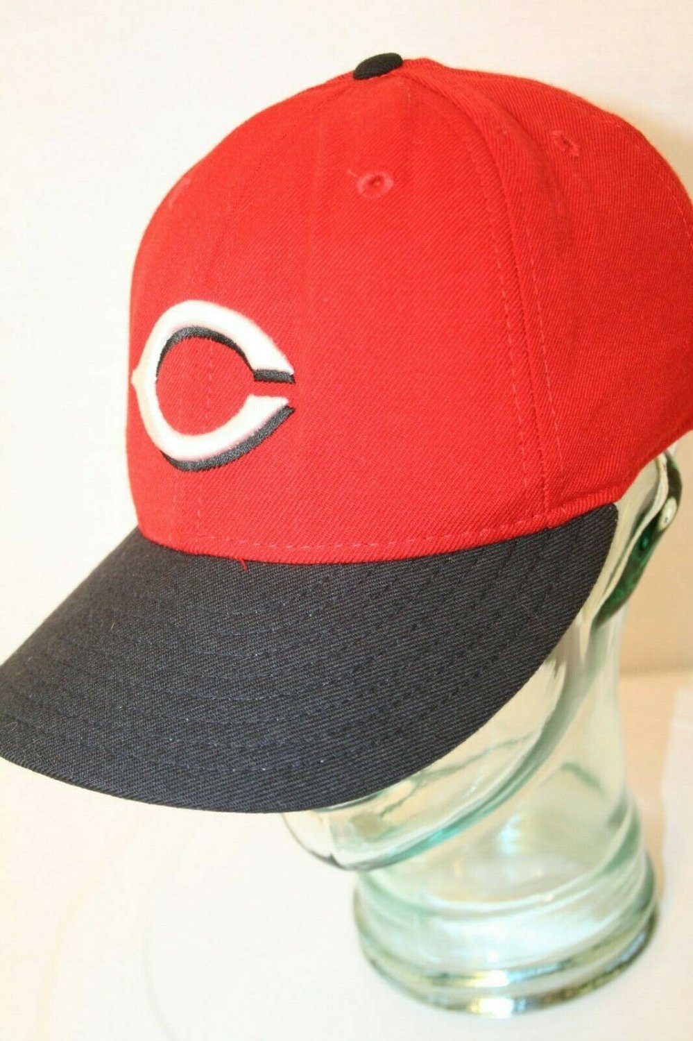 Cincinnati Reds MLB New Era 59Fifty Red w/black bill Dad Baseball Cap Hat 7 5/8