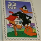 Warner Bros Acme Daffy Duck 33 cent USA stamp magnet 1999 USPS