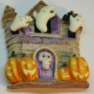 Spooky Haunted House Halloween Magnet Shaky Ghosts Skeleton Jack-o-Lanterns