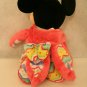 Disney Store Minnie Mouse Hunny Bunny Colorful Pink Easter Costume Stuffed Plush