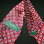 Lauren Ralph Lauren LRL Red White Blue Dots Squares 100% Silk Made in USA Tie