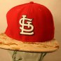 STL Cardinals MLB New Era fitted Size 7 3/8 Red Camoflage flat bill Dad Cap Hat