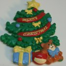 Christmas Tree "Merry Christmas" Star Gift Ball Teddy Bear Motrix Ind Magnet