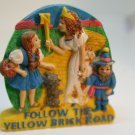 Follow the Yellow Brick Road Wizard of Oz Magnet Dorothy Glinda Toto jac pac 98