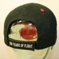 Airventure Oshkosh 2003 100 Years of Flight Adjustable Black Red Dad Cap Hat