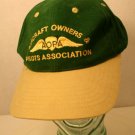 Aircraft Owners Pilots Assn AOPA Green khaki Strapback Dad Cap Hat Flag patch