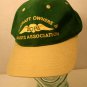Aircraft Owners Pilots Assn AOPA Green khaki Strapback Dad Cap Hat Flag patch