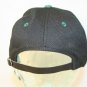 Hockeyman by CCM VTG Apperal 1 Black Green Bill Gold Logo StrapBack Dad Cap Hat