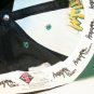 Hockeyman by CCM VTG Apperal 1 Black Green Bill Gold Logo StrapBack Dad Cap Hat