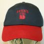 Beck's Hybrid Seed Discover Power Navy Blue Red bill SnapBack Dad Truck Cap Hat