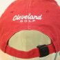 Cleveand Golf Embroidered Logo Red Strapback Dad Trucker Baseball-style Cap Hat