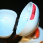Barbie Vespa Scooter light Blue Mattel 2002 Kickstand Helmets Storage