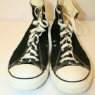 Converse Chuck Taylor All Star High Top Canvas Fashion Sneaker Black Sz 12 2000s