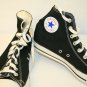 Converse Chuck Taylor All Star High Top Canvas Fashion Sneaker Black Sz 12 2000s
