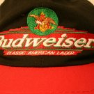 VTG Budweiser Classic American Lager Dad black 1996 snapback Cap Hat Made in USA