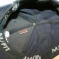 Nu-Fit Acura black white embroidered logo fitted dad cap hat L/XL KC Caps