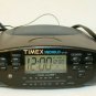 Timex Indiglo Night Light T433B Alarm Clock AM/FM Radio w/Battery Back Up WORKS