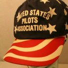 United States Pilot Association Red White Blue stars stripe Snapback Dad Cap Hat