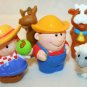 Fisher-Price Little People Fun Sounds Farm Cow Horse Sheep Chicken Works