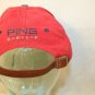 PING Golf made in USA adjustable strapback embroidered red Dad trucker cap hat