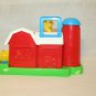 VTG Playskool Portable Activity Press Down Pop Up Barn Horse Sheep Rooster Cow